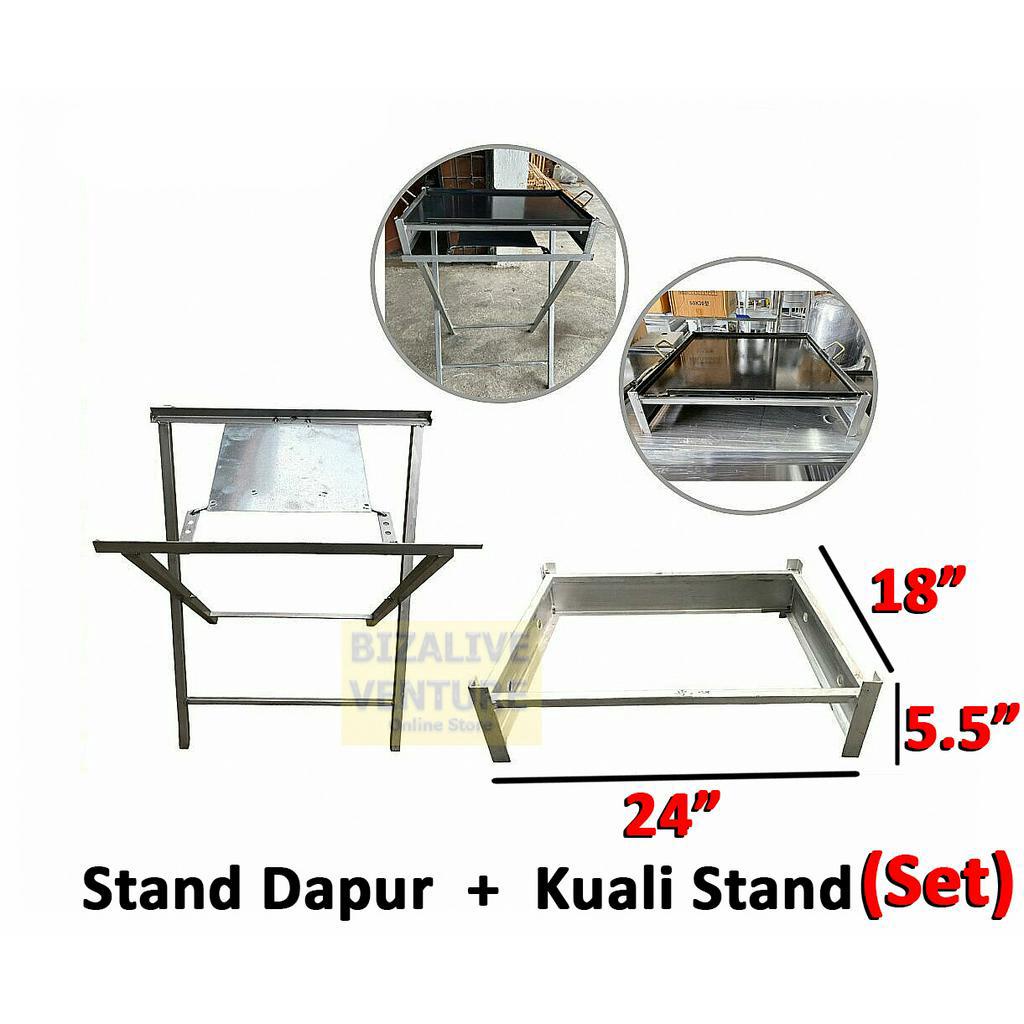 Gas Stove Stand Hot Plate Stand Kaki Kuali Burger Stand Burger