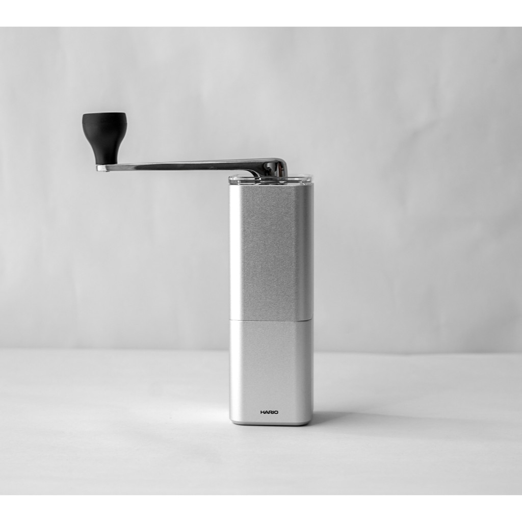 Original Hario Aluminium Alloy Coffee Mill Prism Grinder Authentic