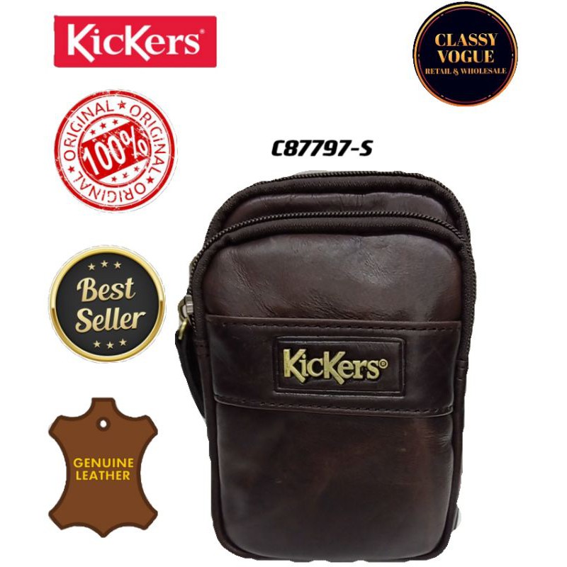 💯 Original brand KicKers pouch bag Shopee Malaysia