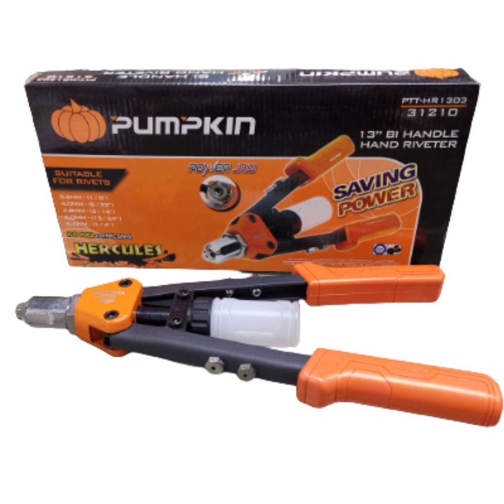 PUMPKIN PUMPKIN PTTHR1303 31210 Rivet Crimping Plier Model Model HEAVY