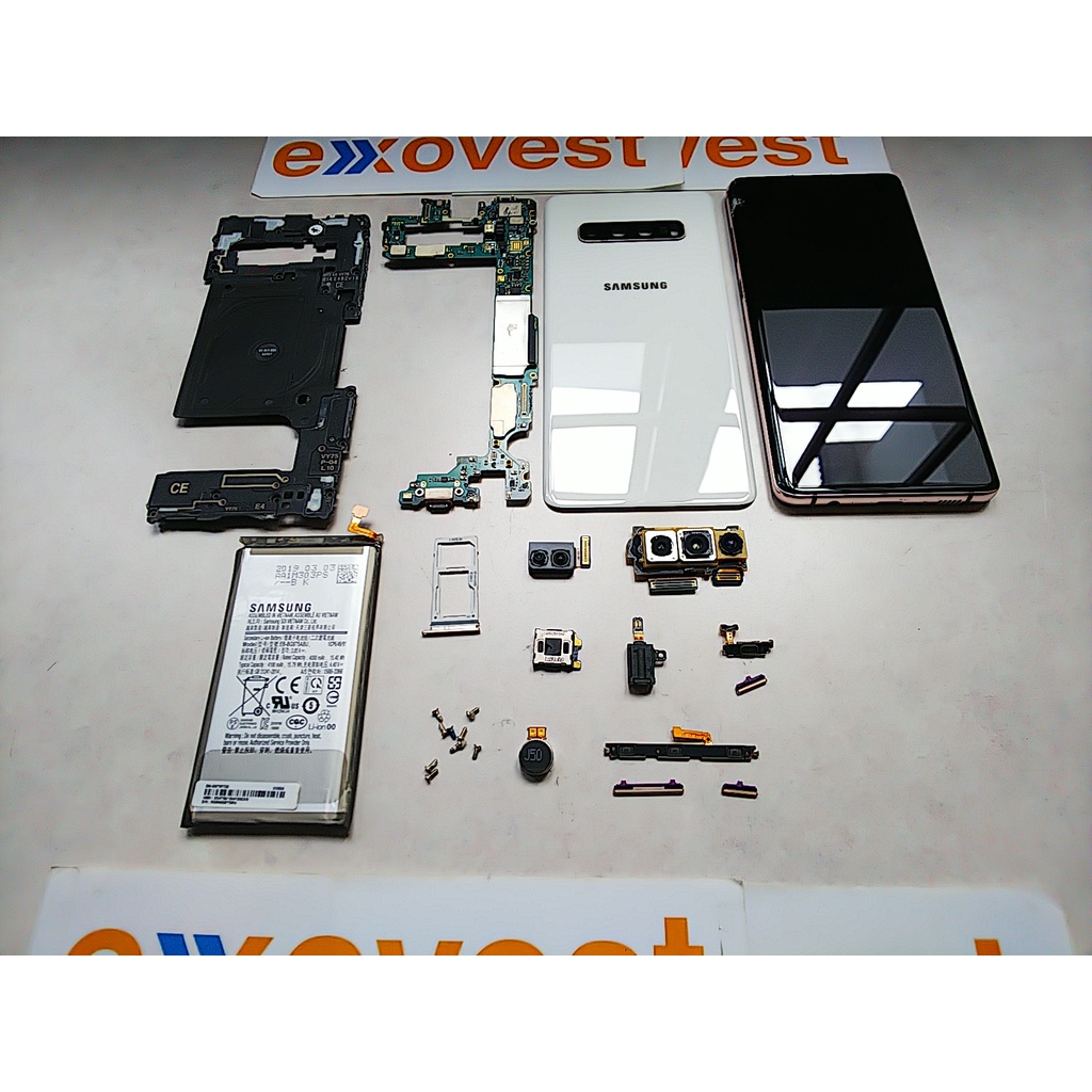 Sparepart Samsung S10 Lcd Speaker Kamera Socket Housing