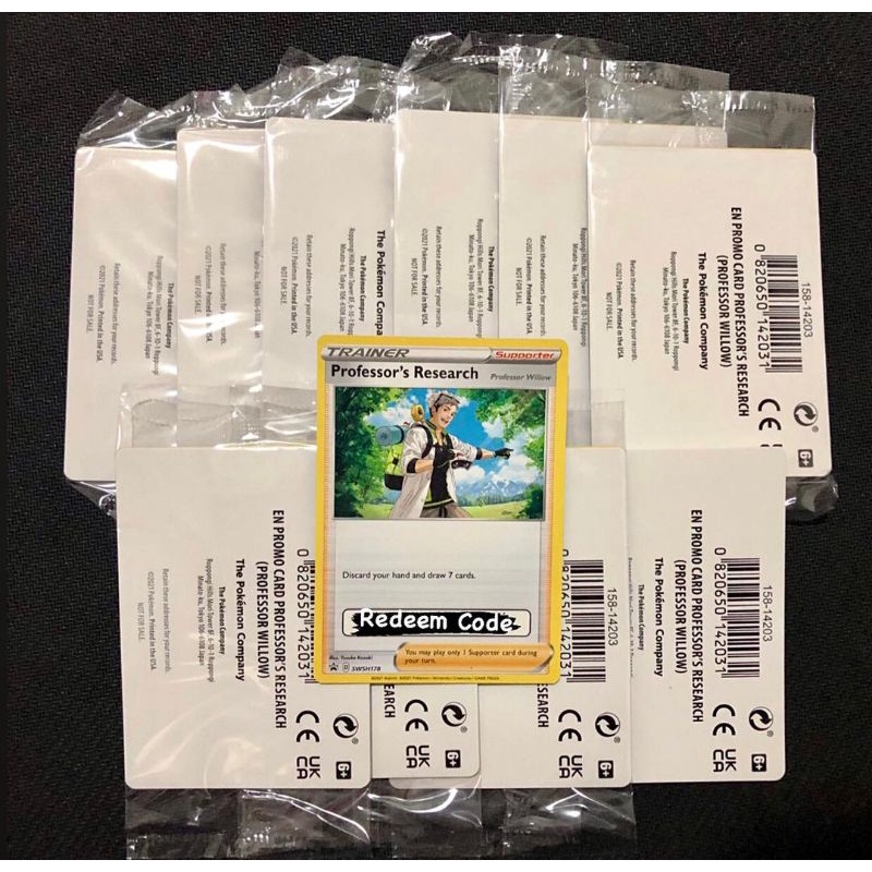 Pokemon GO / Pokemon TCG Promo Professor's Research Special Research