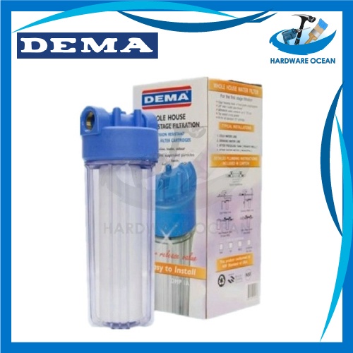 Dema Water Filter Set Outdoor Filter Water Filter transparent water filter cover Shopee Malaysia