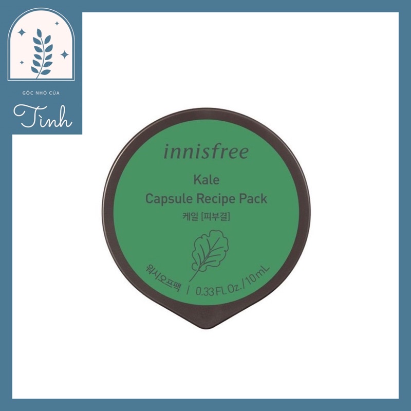 Innisfree KALE CAPSULE RECIPE PACK 10ML Shopee Malaysia