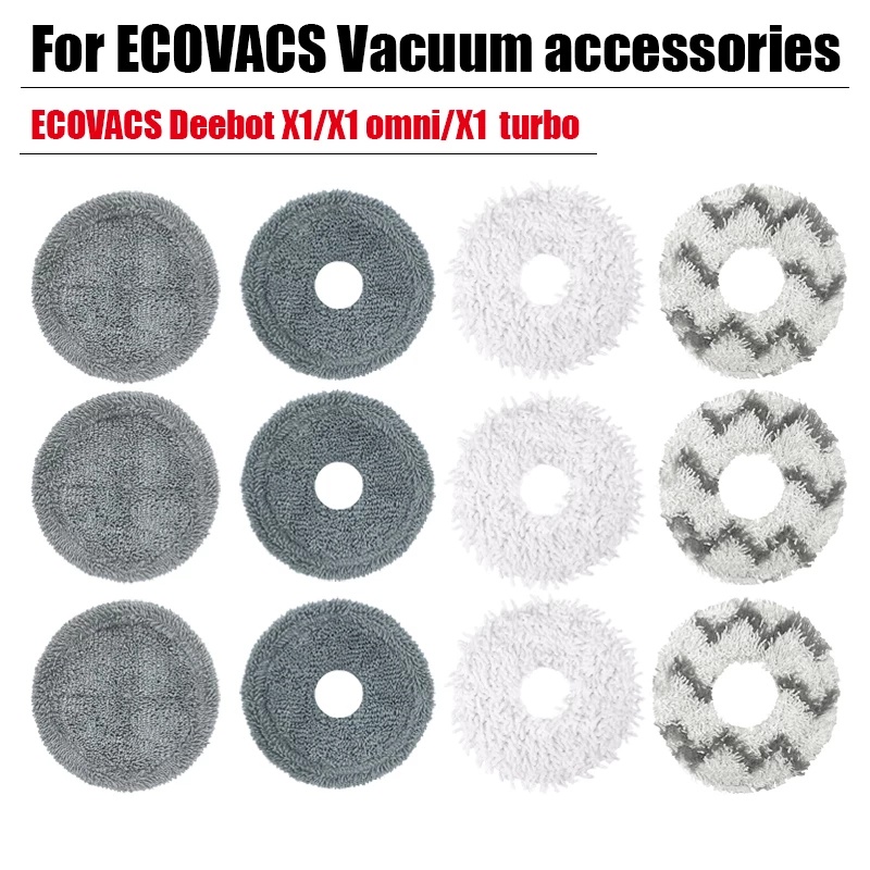 Ecovacs Deebot X1 Omni Robot Vacuum Cleaner Parts of Full Wool Mop