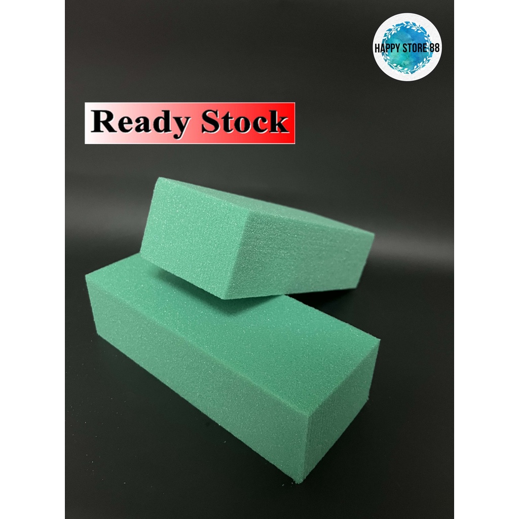 Dry Floral Foam / Floral Styrofoam / Floral Foam Brick (Green) Shopee Malaysia