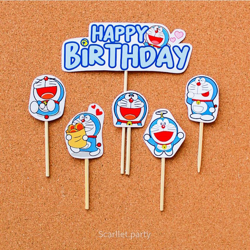 Doraemon Birthday Decorations Birthday Decorations BANNER Kids Party