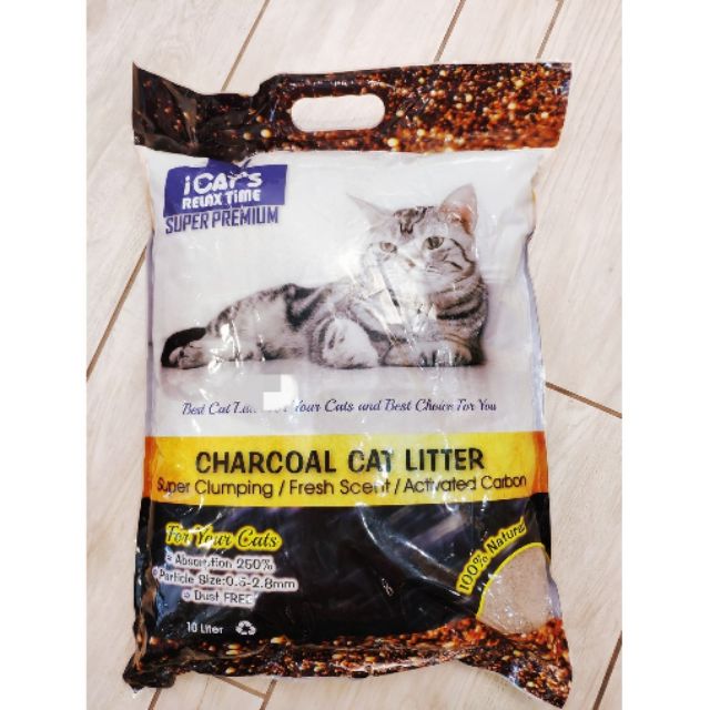 Icat's Super Premium Charcoal Cat Litter 10L/8L Shopee Malaysia