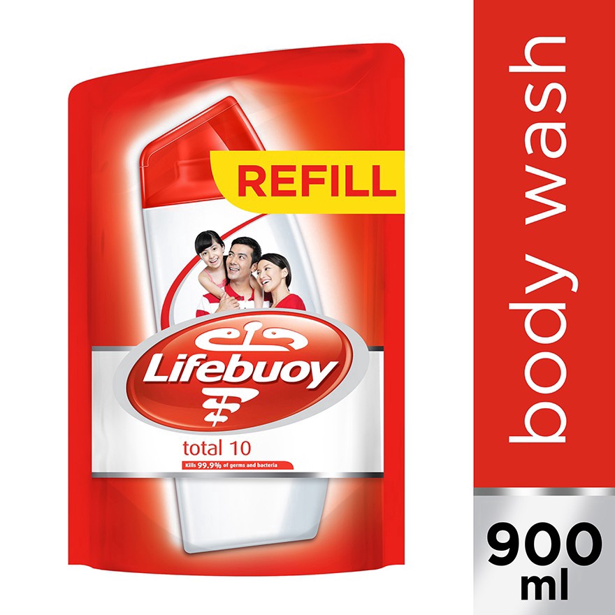 (900ml) Lifebuoy Total 10 Shower Gel Refill Shopee Malaysia