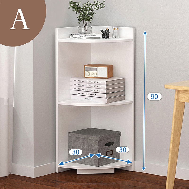 Corner floor shelf living room bedroom large capacity creative