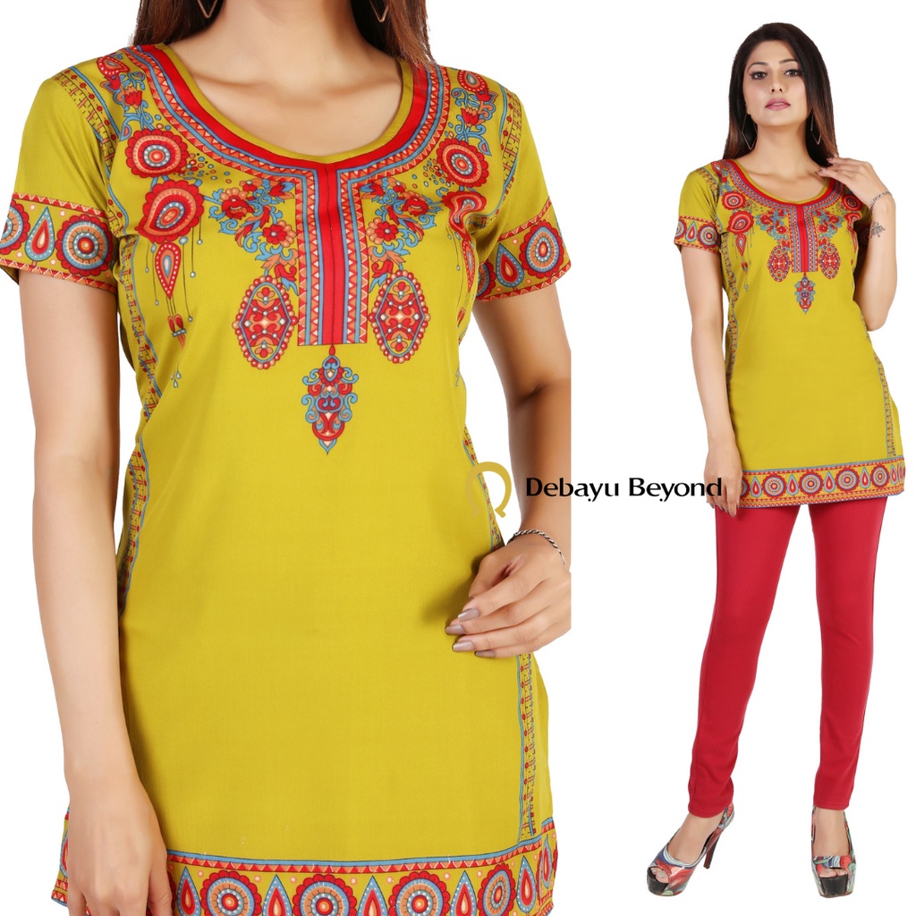 [READYSTOCK] Short Sleeve Kurti Size S to 5XL Shopee Malaysia