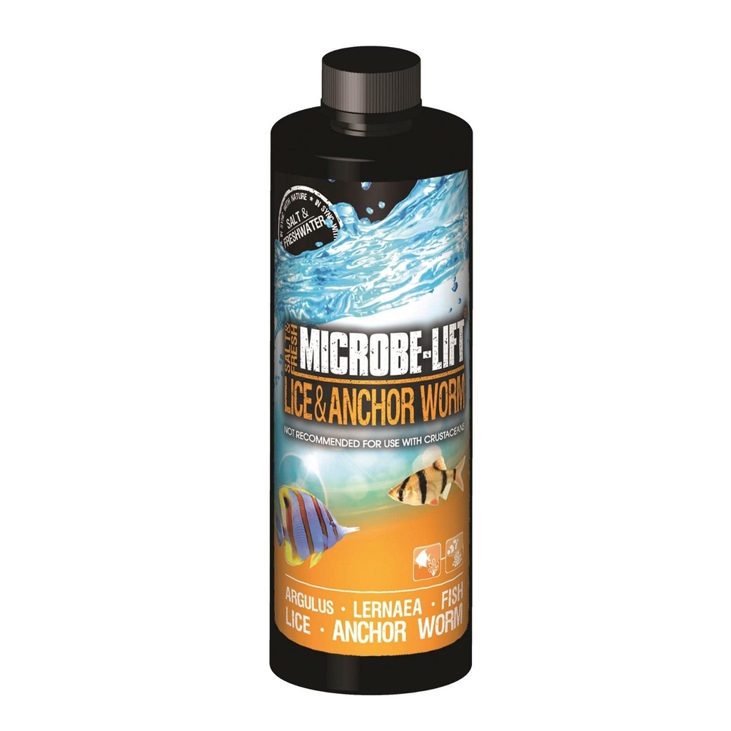 MICROBELIFT Fish Medicine Fish Lice & Anchor Worm 118ml (Kill Fish