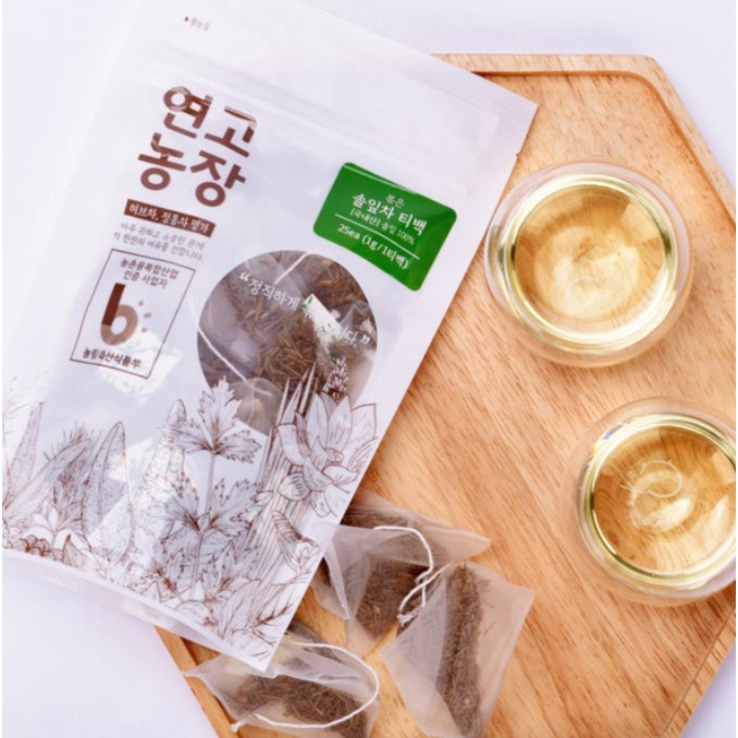 YEONGO FARM 100 Korean Roasted Pine Needles Tea Bag (25/50/100 ea