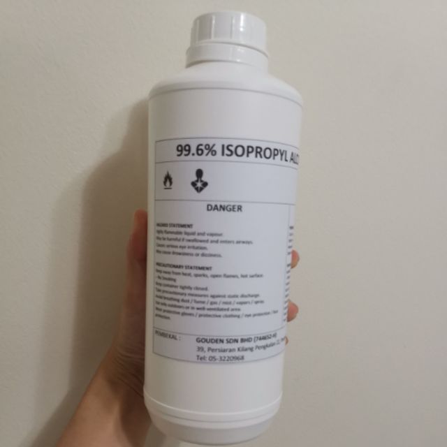 [Ready Stock] Surgical Spirit isopropyl alcohol 99.6 Pure 1L Shopee
