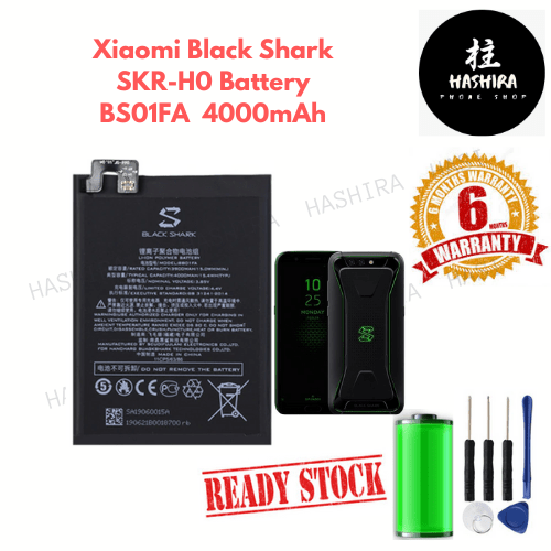 【HASHIRA】 100 Original Xiaomi Black Shark Battery SKRH0 Battery
