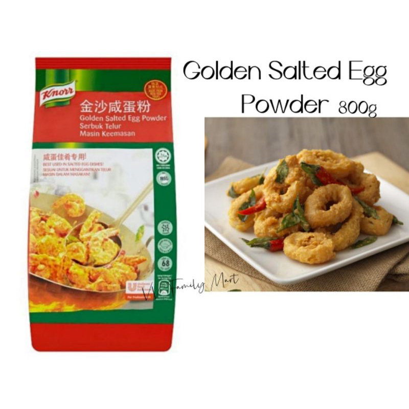 Halal*Knorr Golden Salted Egg Powder/Serbuk Telur Masin 金沙咸蛋粉*800g