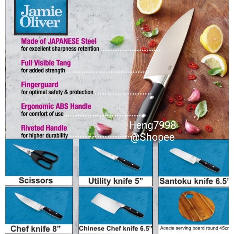 Jamie Oliver Professional Chef Knifes Collection / Scissors / Utility