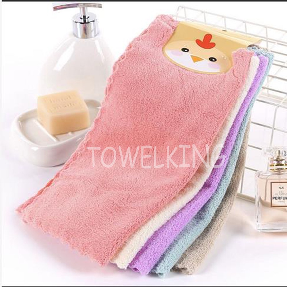 CORAL VELVET MICROFIBRE TOWEL💖Ready Stock Malaysia💖Microfiber Dish