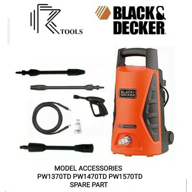 ACCESSORY SPARE PART BLACK AND DECKER WATER JET HIGH PRESSURE WASHER