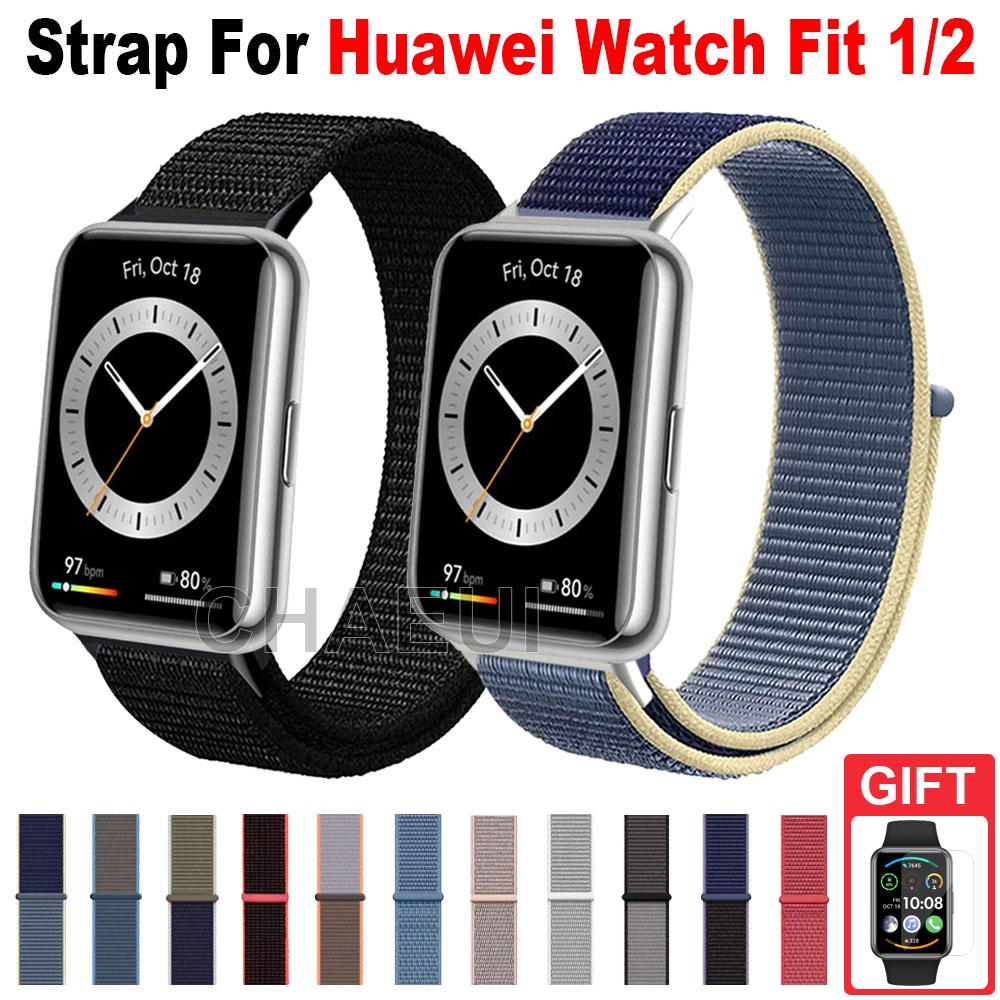 Nylon Strap Bracelet Replacement Band For Huawei Watch Fit 2 3 / Huawei