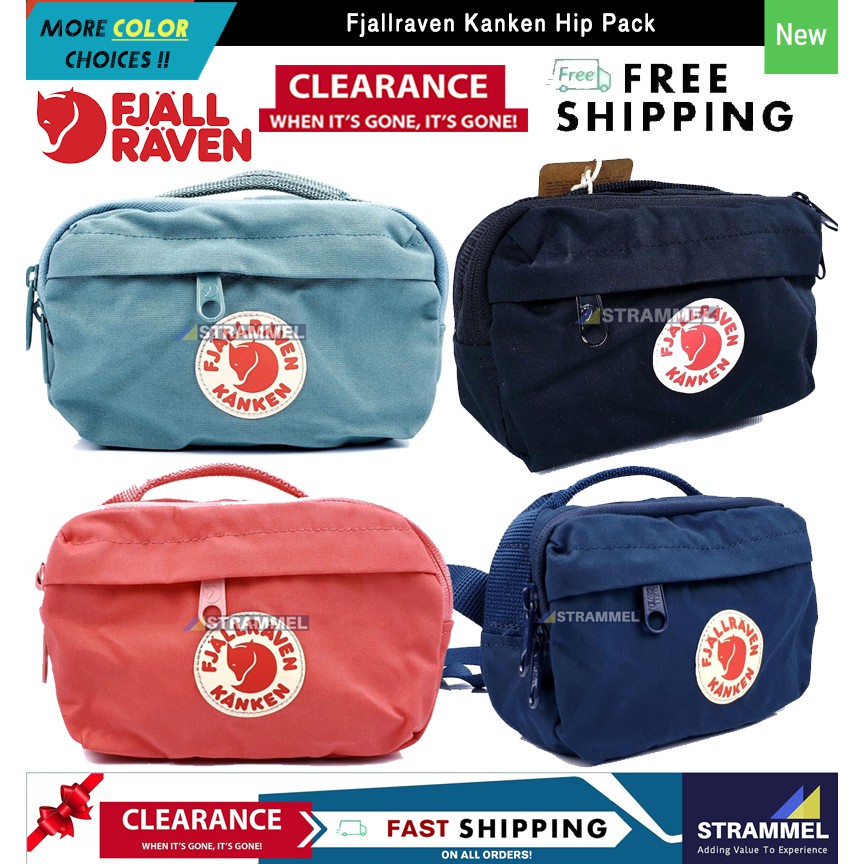 [100 Authentic] Fjallraven Kanken Hip Pack / Waist Pouch / Sling Bag