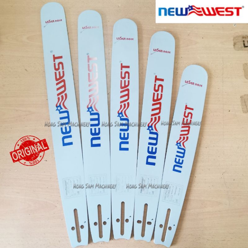Original New West 16" / 18" / 20" / 22" / 24" Chainsaw Guide Bar