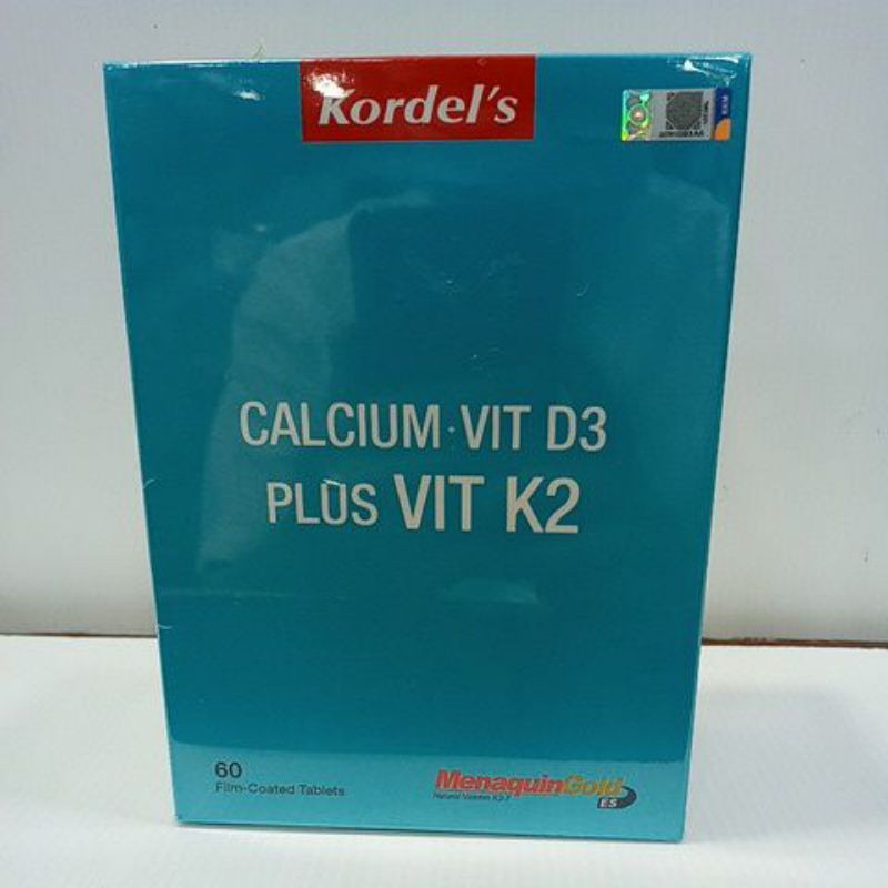 Kordel’s Calcium +Vit D3 PLUS Vit K2 (60) Shopee Malaysia