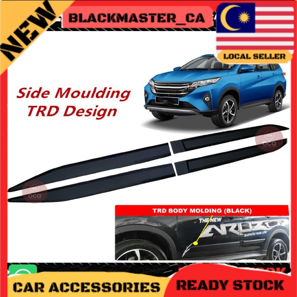 PERODUA ARUZ/TOYOTA RUSH SIDE DOOR MOLDING🔥ReadyStock🔥 Shopee Malaysia