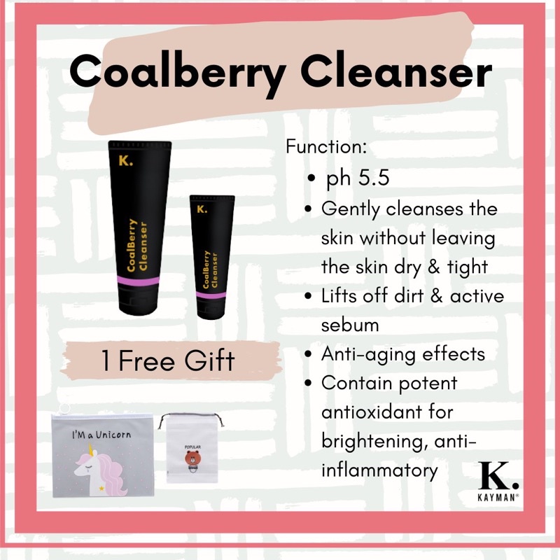 COALBERRY CLEANSER KAYMAN Shopee Malaysia