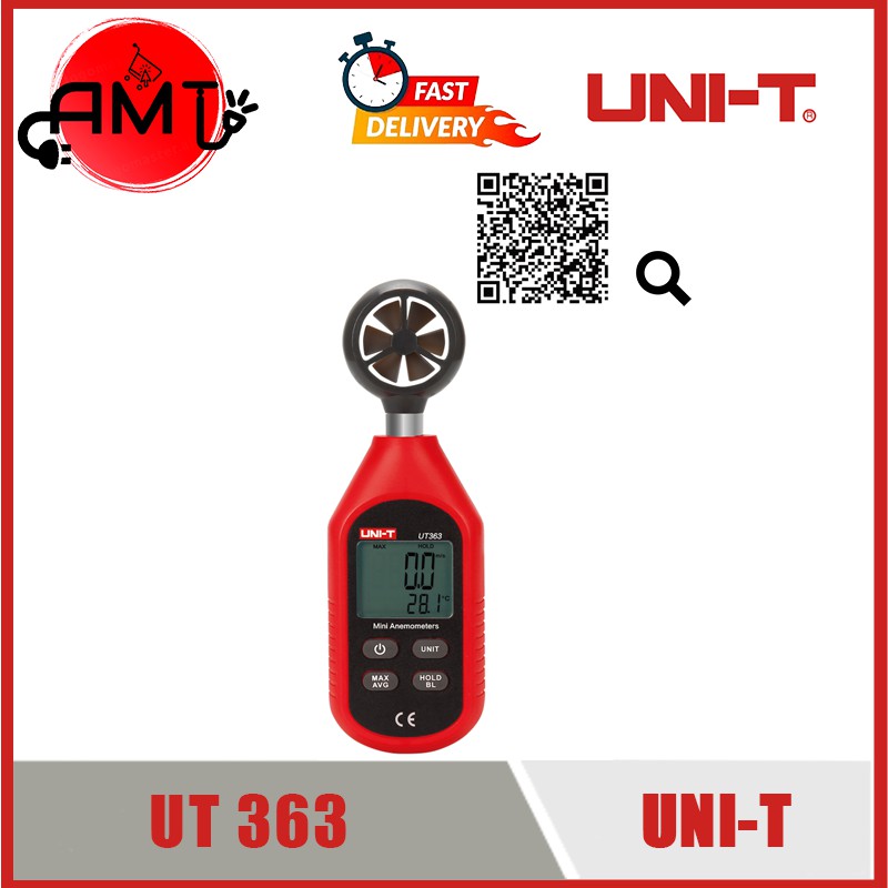 UNIT UT363 Mini Anemometer Shopee Malaysia