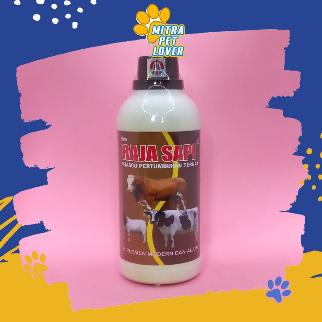 Cattle Growth Booster JAMU RAJA SAPI SYRUP 500ml ORIGINAL VITAMIN