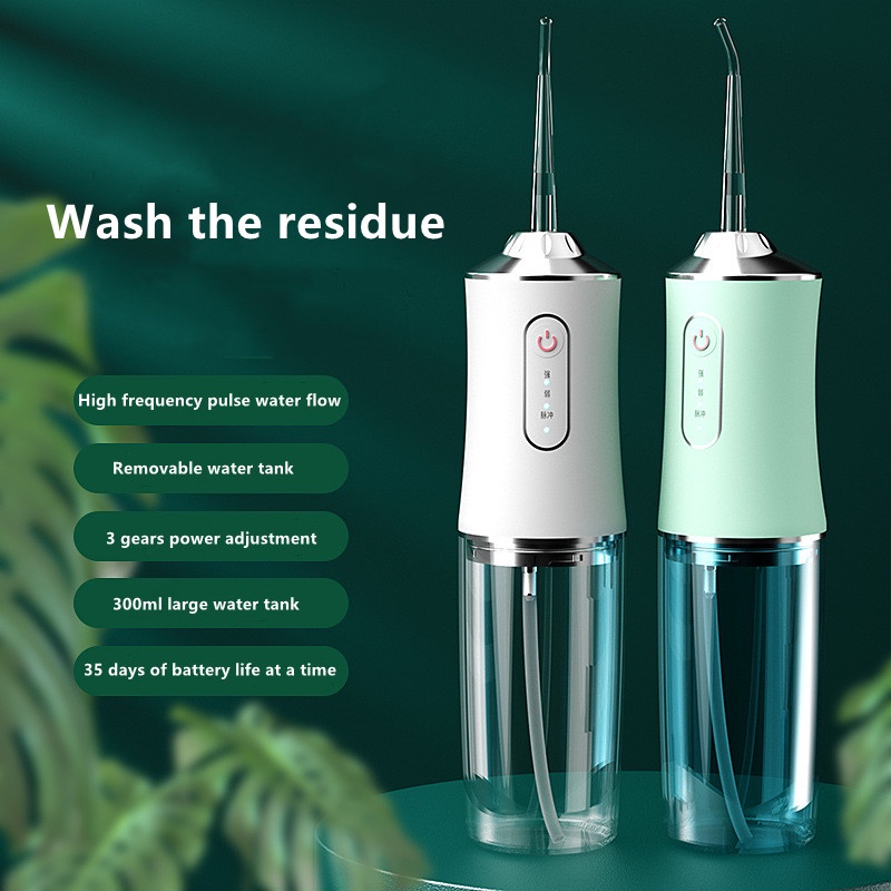 (DENTAL FLOSS) Flushing Portable oral irrigator water dental floss
