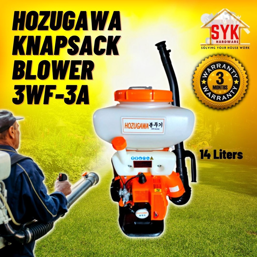 💖🔥SYK HOZUGAWA Knapsack Sprayer Mist Blower Sprayer 3WF3A 14 Liters