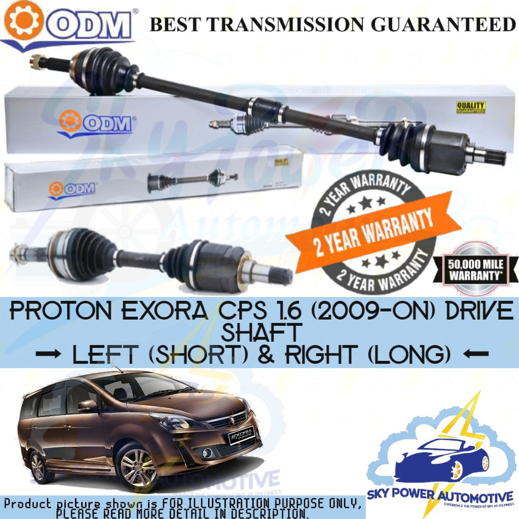 PROTON EXORA CPS 1.6 ODM DRIVE SHAFT (LEFT & RIGHT) Shopee Malaysia