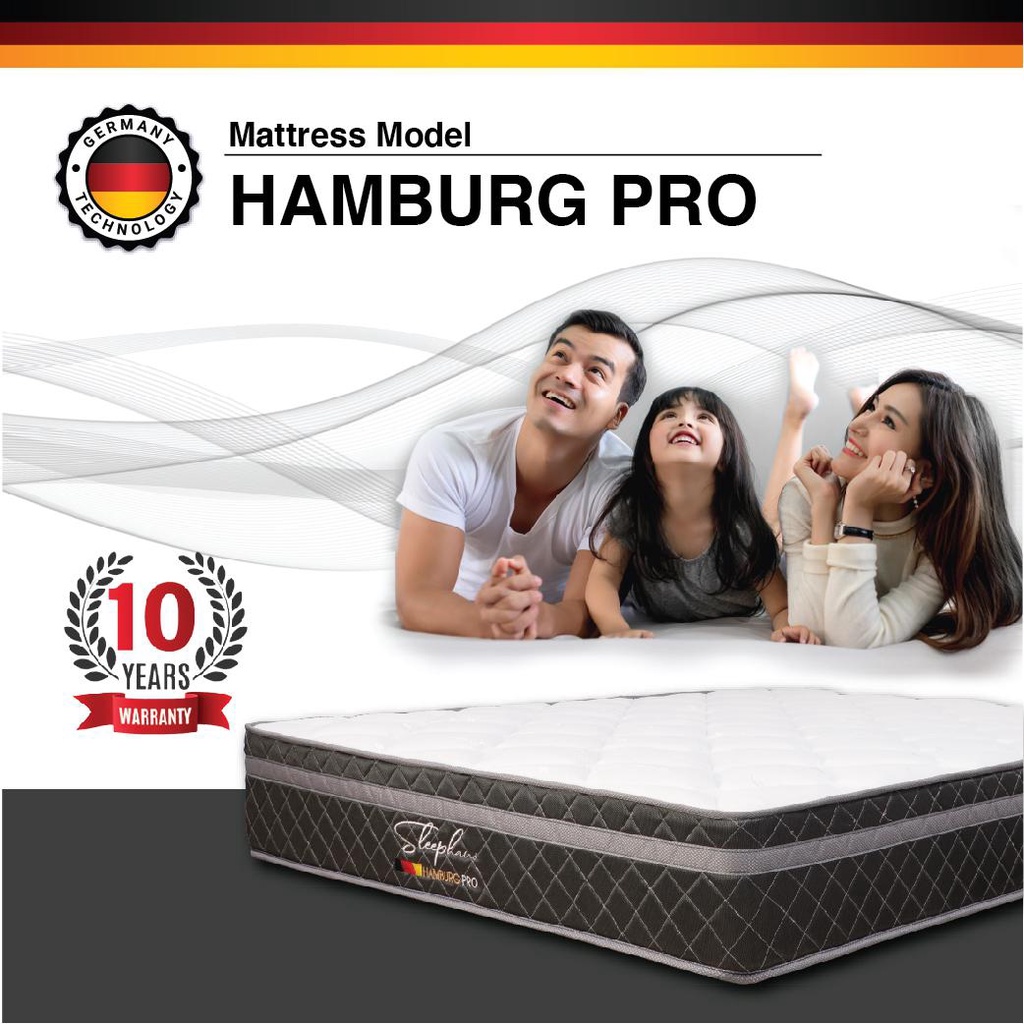 New Model Sleephaus All Size Hamburg Pro German Tech 10.5 Single/Super