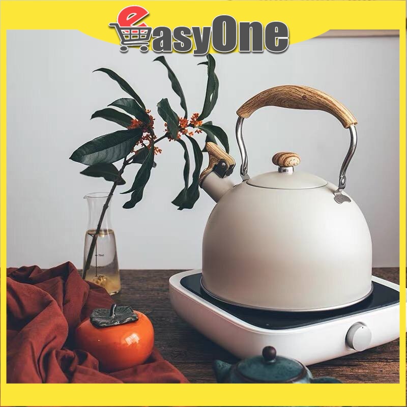 2.5L Stainless Steel Whistling Tea Kettle Teapot Tea Boil Water