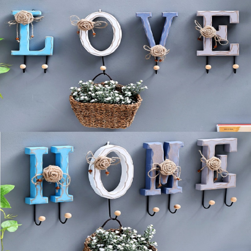 4PCS/SET Decoration Decorate Home Lining Decorative Creative Wood