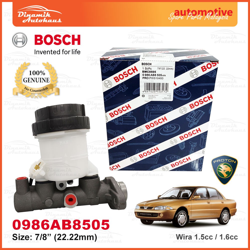 Proton Wira Car 1.5cc / 1.6cc Brake Master Cylinders Pump Bosch