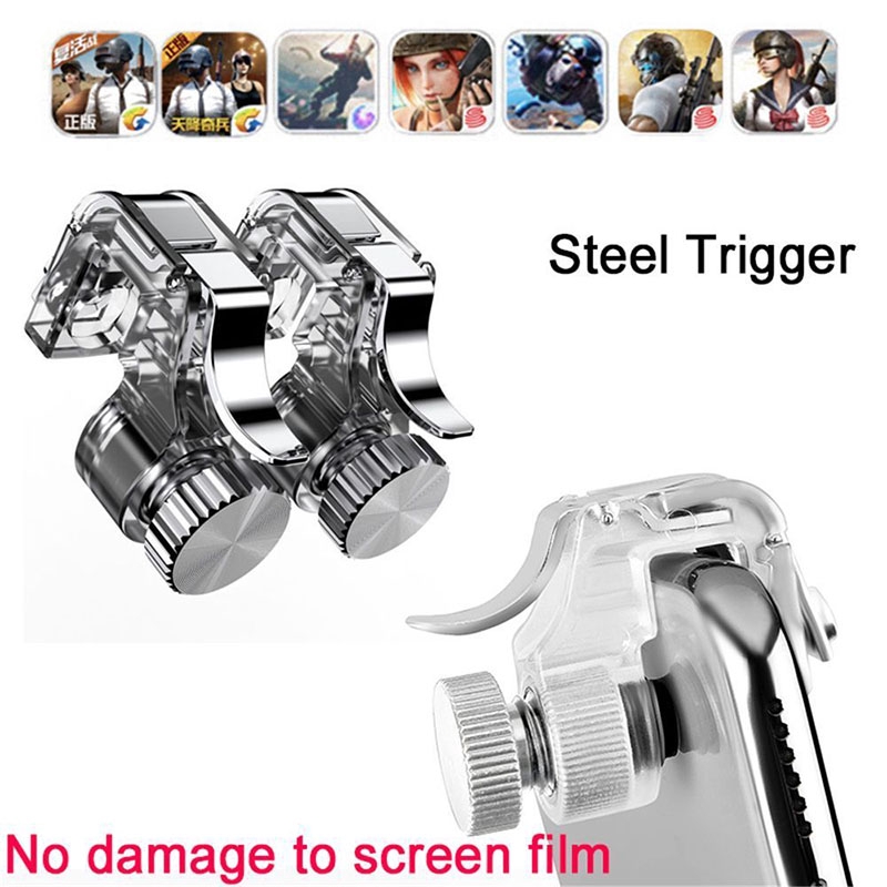 PUBG L1R1 Gaming Trigger Mobile Phone Fire Button Handle Grip Shooter