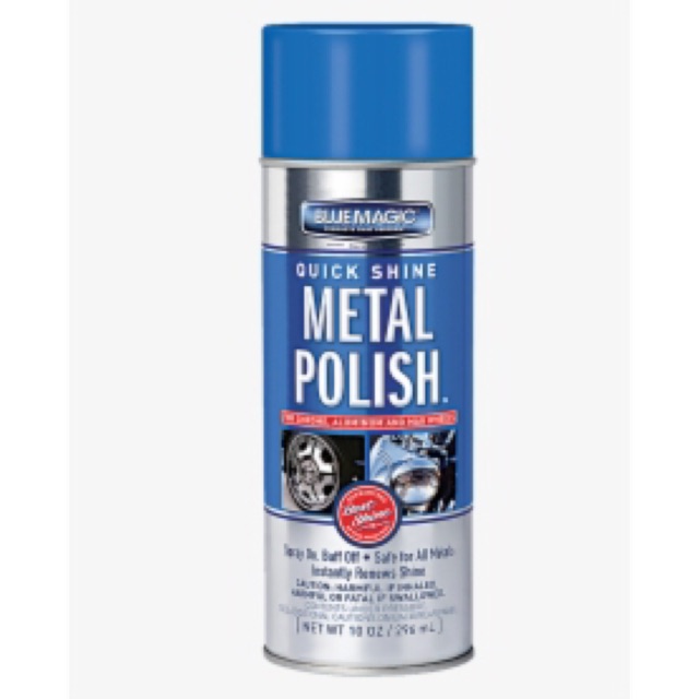 Blue Magic 230 Quick Shine Metal Polish Aerosol 10 oz. Shopee Malaysia