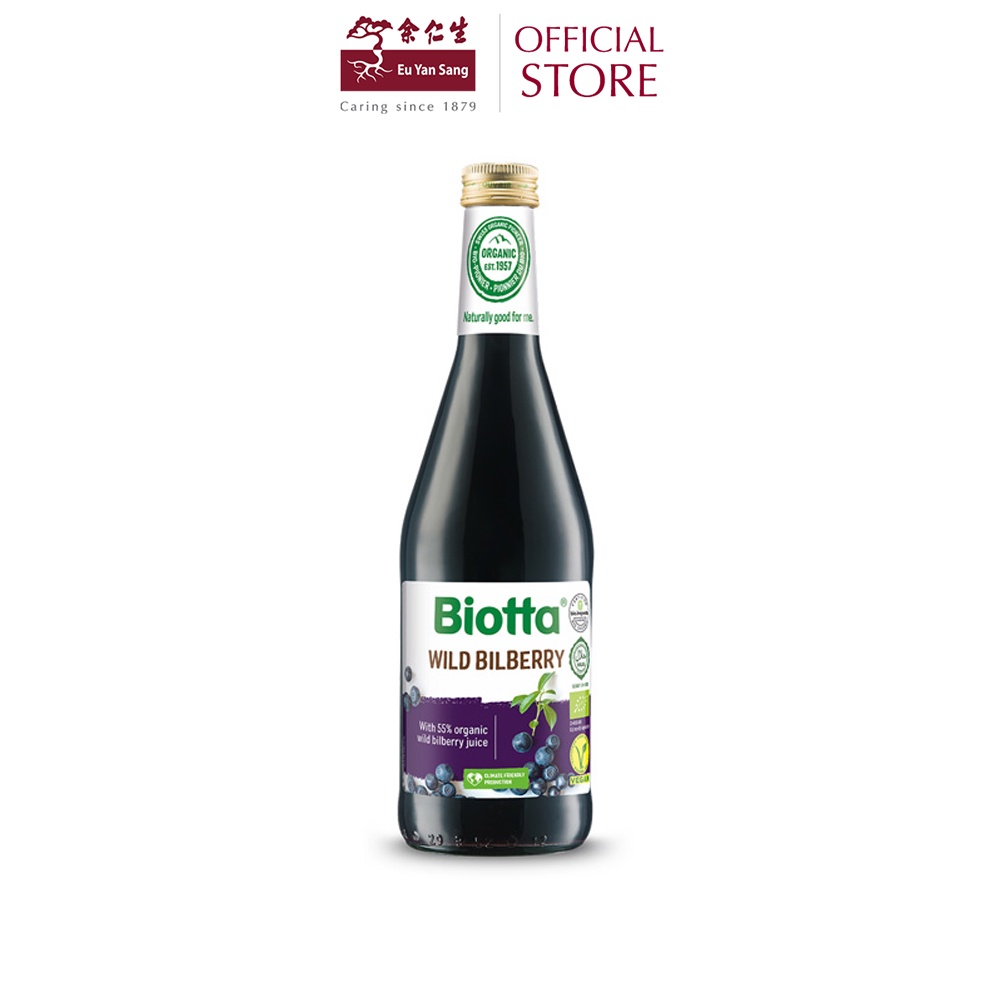 Eu Yan Sang Biotta Wild Bilberry Juice 有机野生蓝莓汁 (500ml) Shopee Malaysia