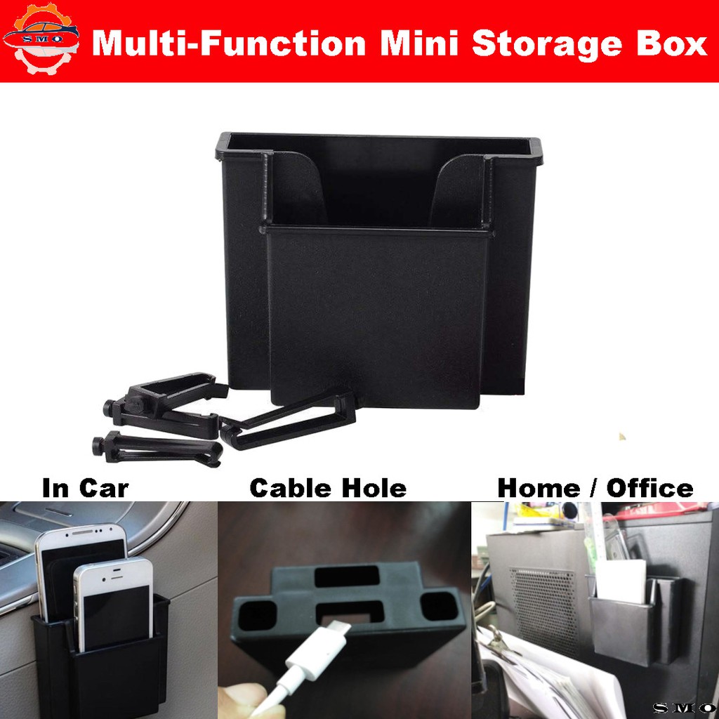 Car Mini Storage Box Phone Holder Card Holder House Office Mini
