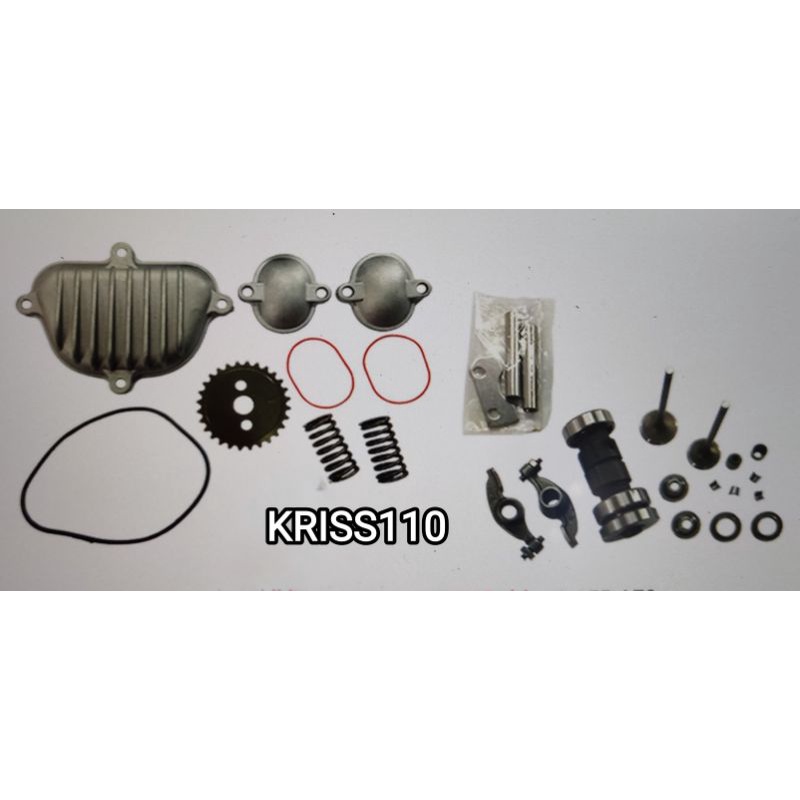 KRISS110 Valve seat Key Cap Washer SEAL RETAINER rocker arm shaft oring