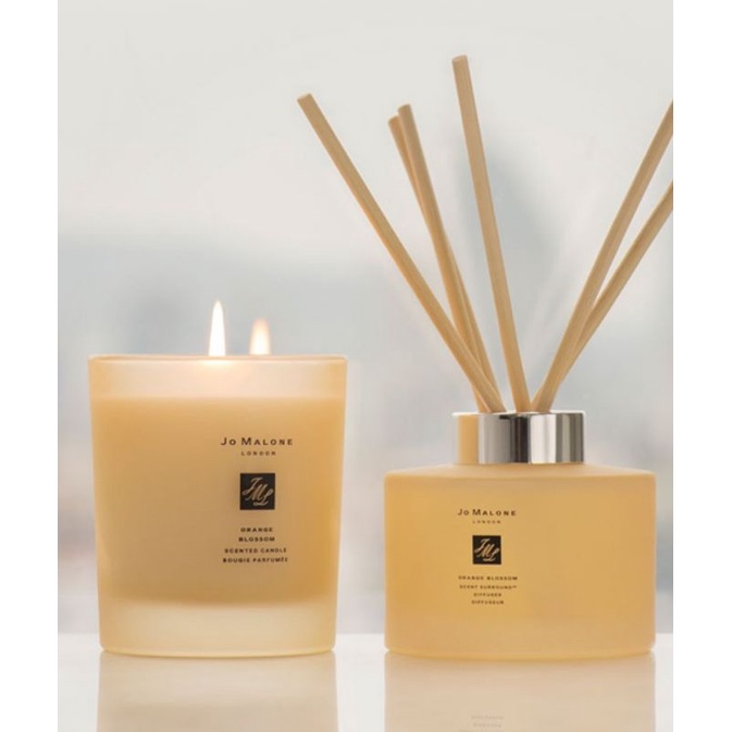 Jo Malone Orange Blossom Candle & Diffuser Set 💯Original Airport Duty