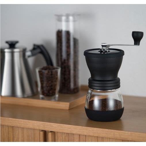 Hario "Skerton Pro" Ceramic Manual Coffee Grinder, Black Shopee Malaysia