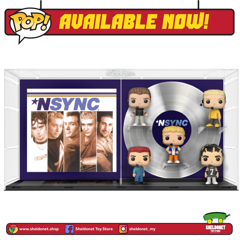 Funko Pop! Albums Deluxe NSYNC Debut [Exclusive] Shopee Malaysia