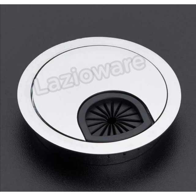 2 Inch Metal Chrome Cable Wire Cover Electrical Trunk For Cable