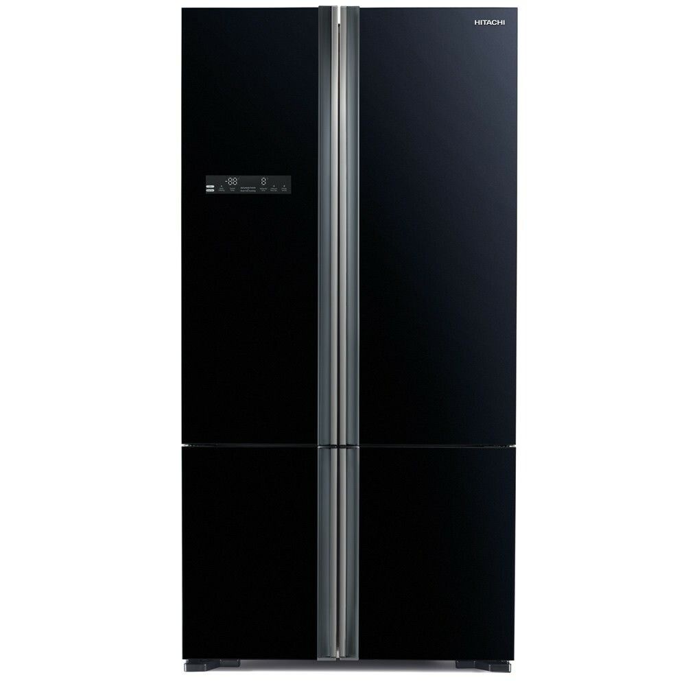Hitachi 569L French Bottom Freezer 4 Doors Refrigerator RWB640VMO(GBK