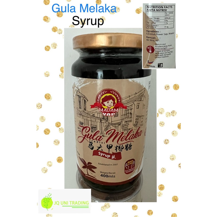 Gula Melaka Palm Sugar Syrup (400ml) Shopee Malaysia