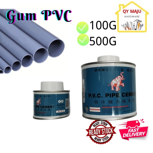 Dansoon PVC Pipe Solvent Cement Glue / GUM Pipe /100g/500gGam PVC/Gum